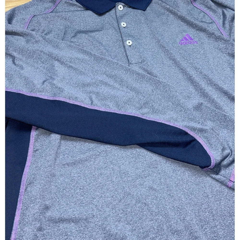 Adidas Ultimate 365 Climacool Long Sleeve Polo, Mens‎ 2XL